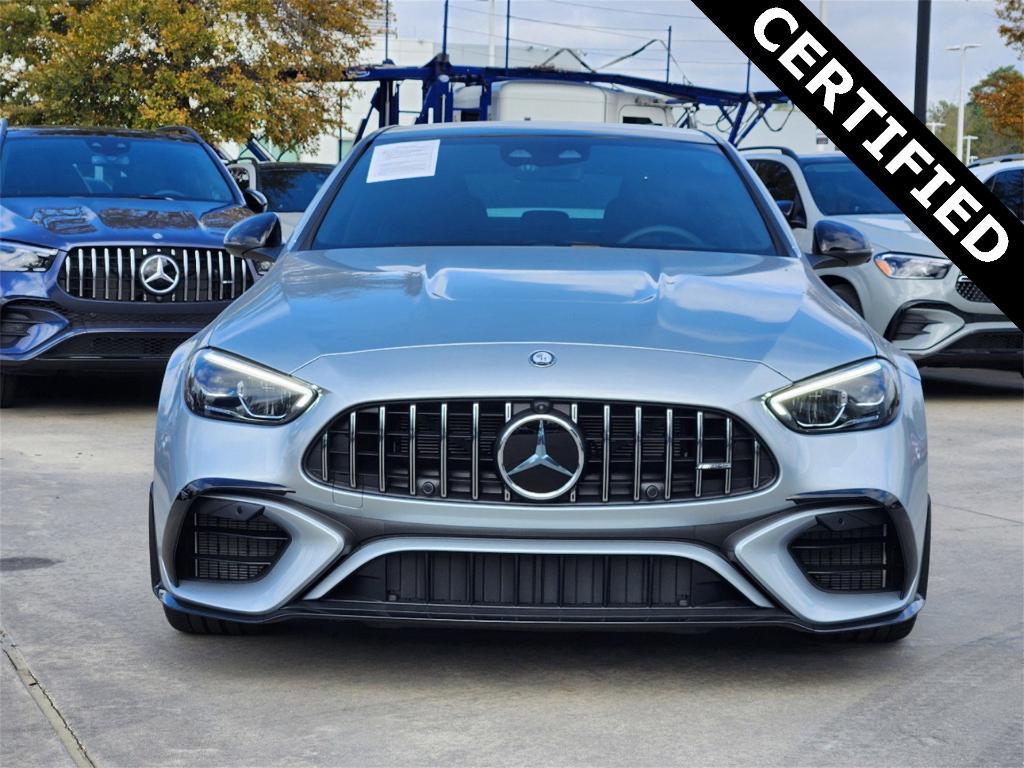 used 2024 Mercedes-Benz AMG C 63 car, priced at $78,498