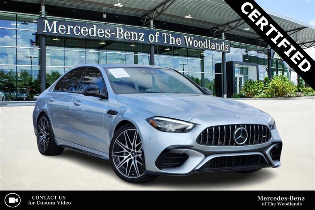 used 2024 Mercedes-Benz AMG C 63 car, priced at $78,498