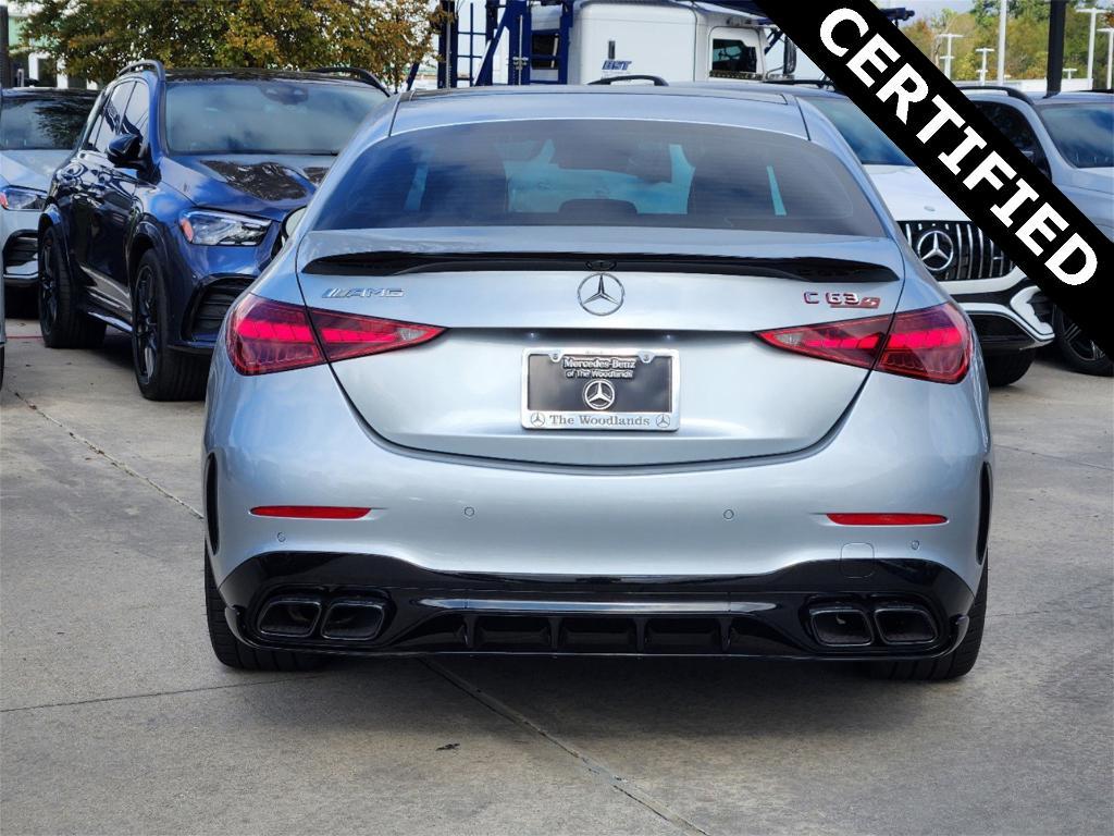 used 2024 Mercedes-Benz AMG C 63 car, priced at $78,498