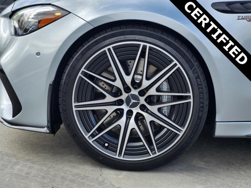 used 2024 Mercedes-Benz AMG C 63 car, priced at $78,498