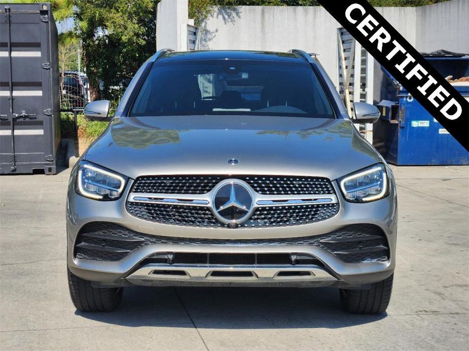 used 2021 Mercedes-Benz GLC 300 car, priced at $34,498