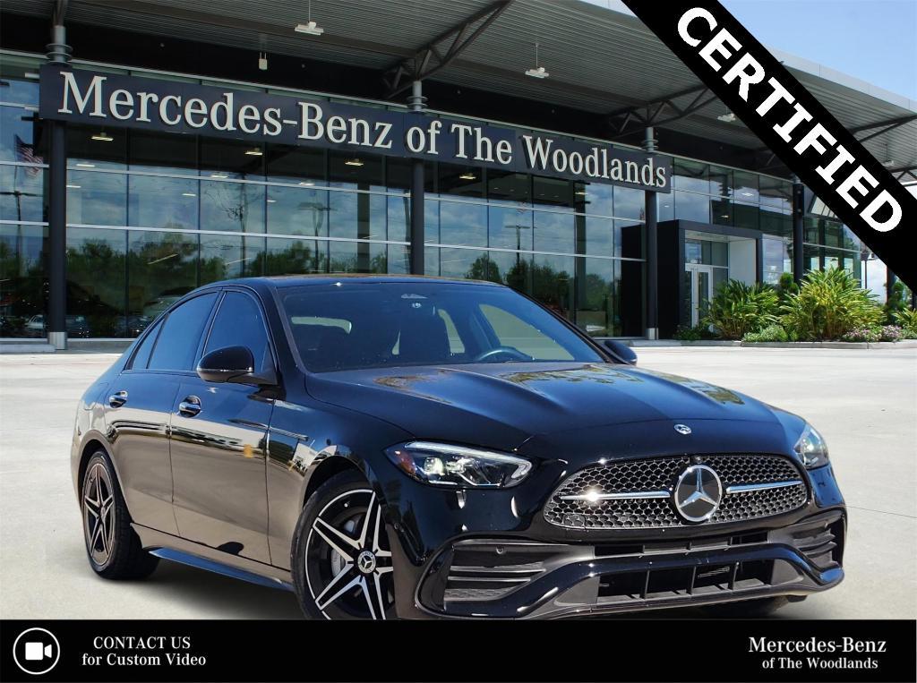 used 2023 Mercedes-Benz C-Class car, priced at $38,998