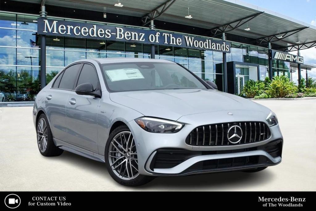 new 2024 Mercedes-Benz AMG C 43 car, priced at $68,300
