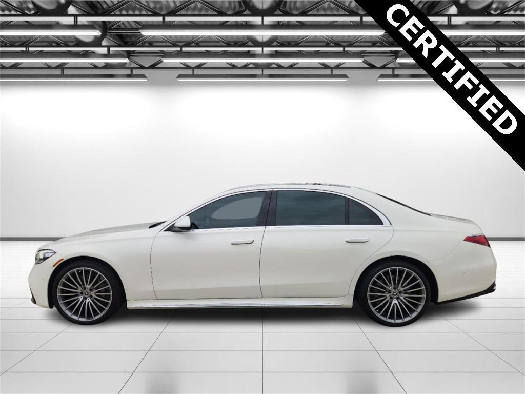 used 2022 Mercedes-Benz S-Class car, priced at $84,998