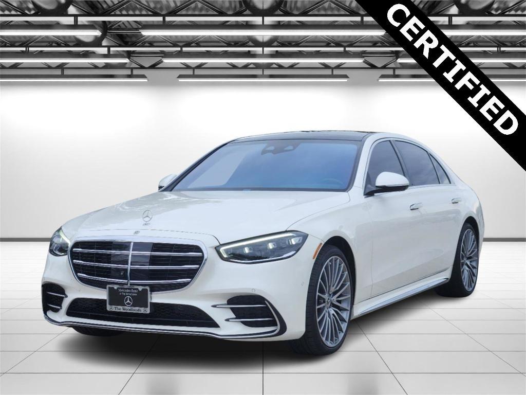 used 2022 Mercedes-Benz S-Class car, priced at $84,998