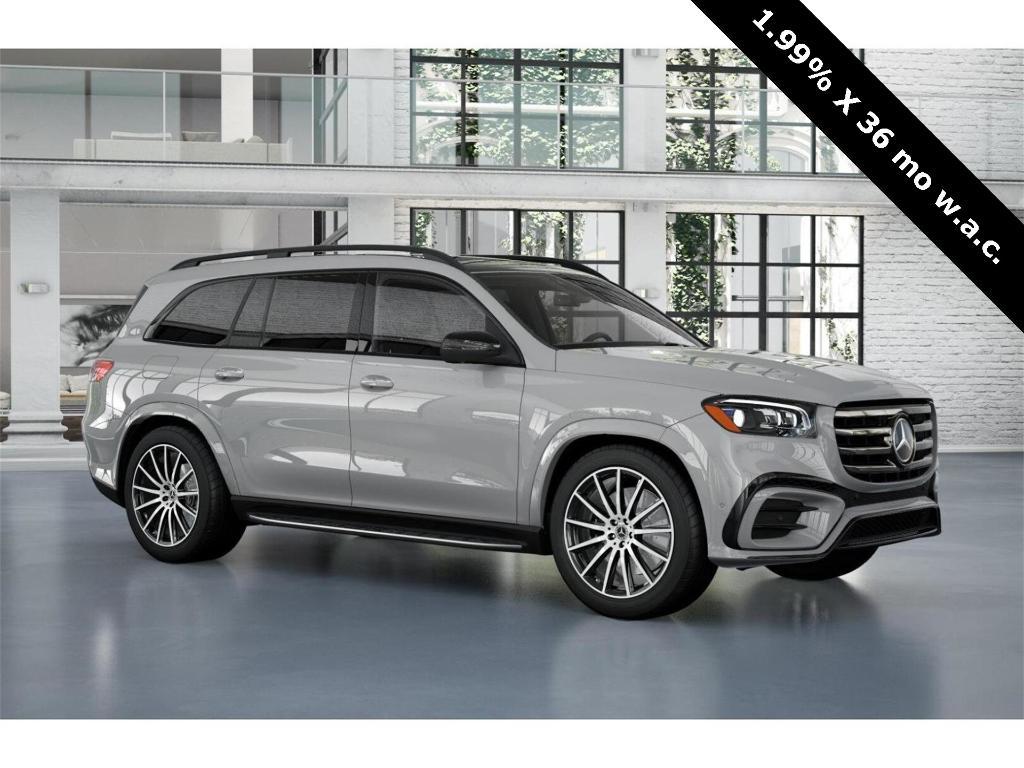 new 2025 Mercedes-Benz GLS 580 car, priced at $124,805