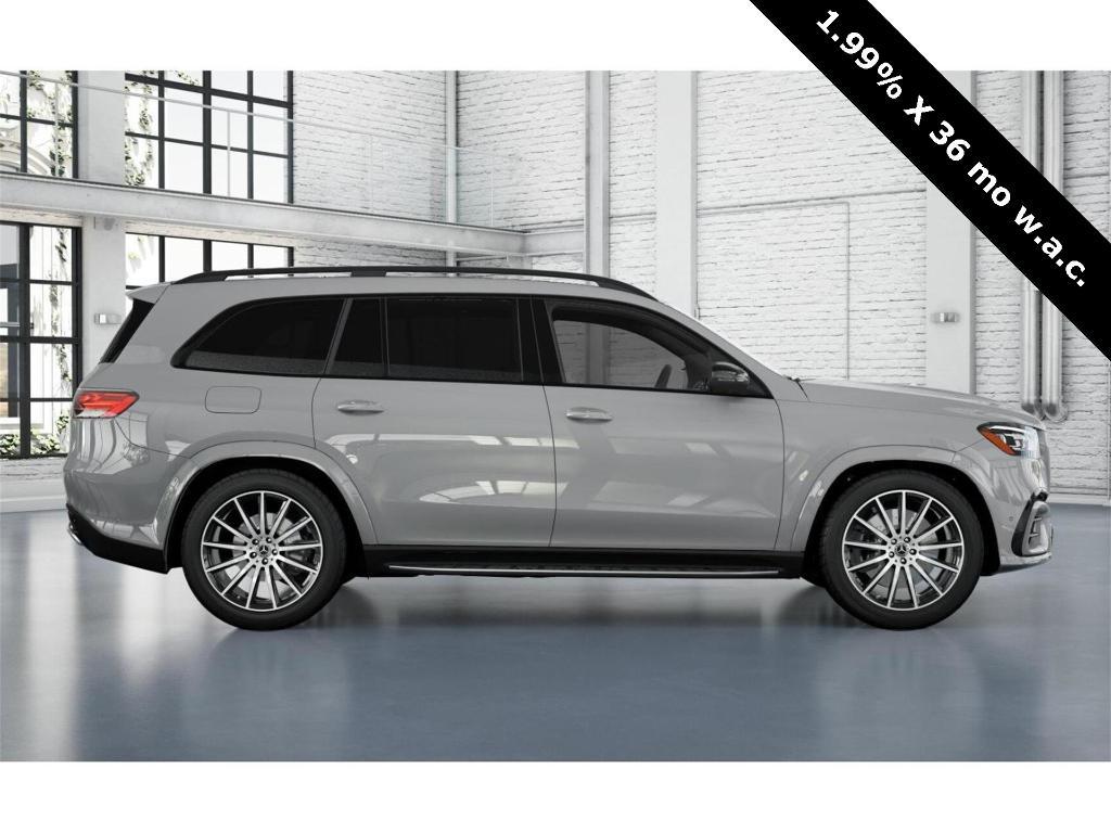 new 2025 Mercedes-Benz GLS 580 car, priced at $124,805