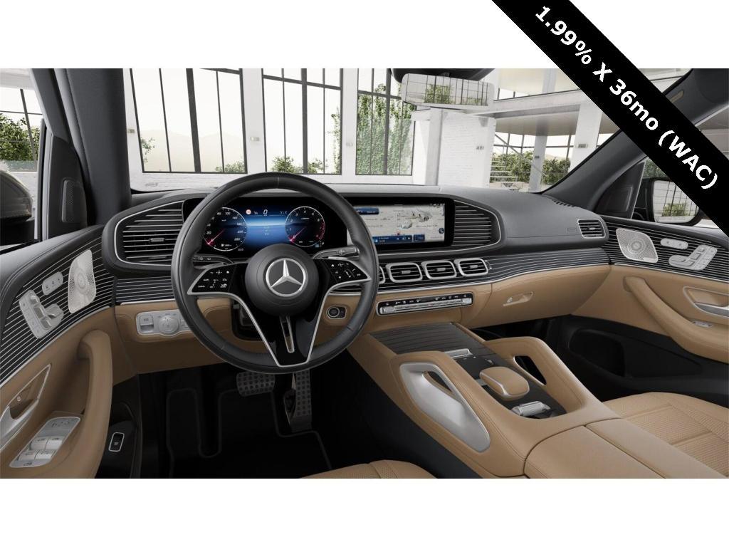 new 2025 Mercedes-Benz GLS 580 car, priced at $123,615