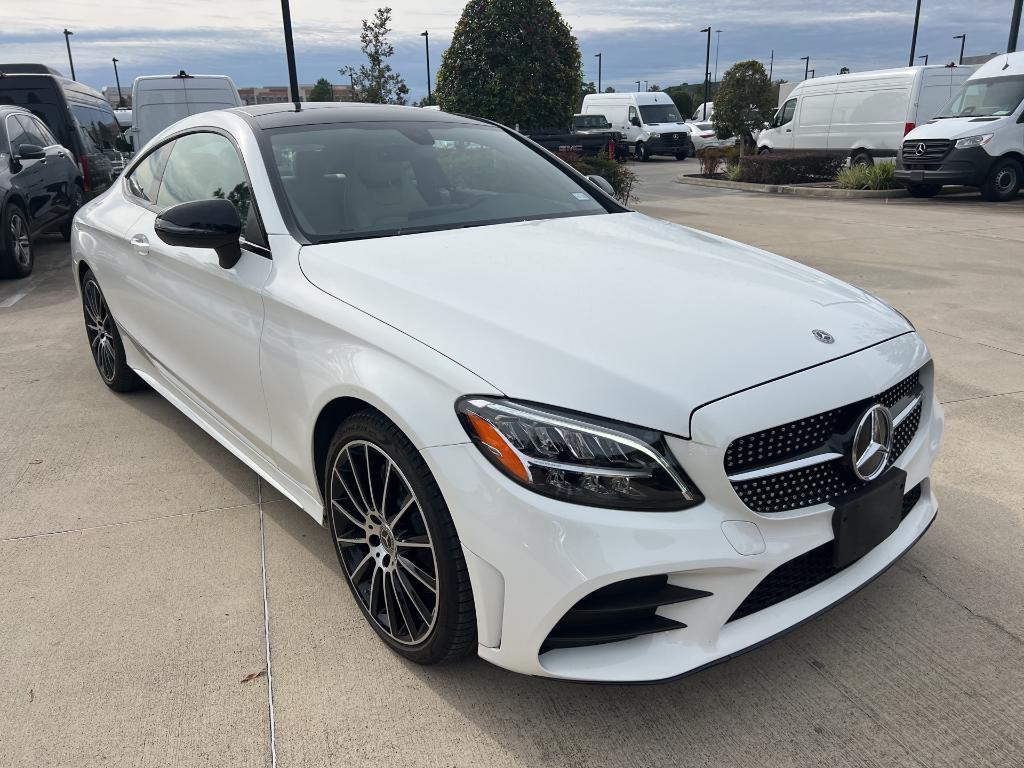 used 2021 Mercedes-Benz C-Class car, priced at $35,498