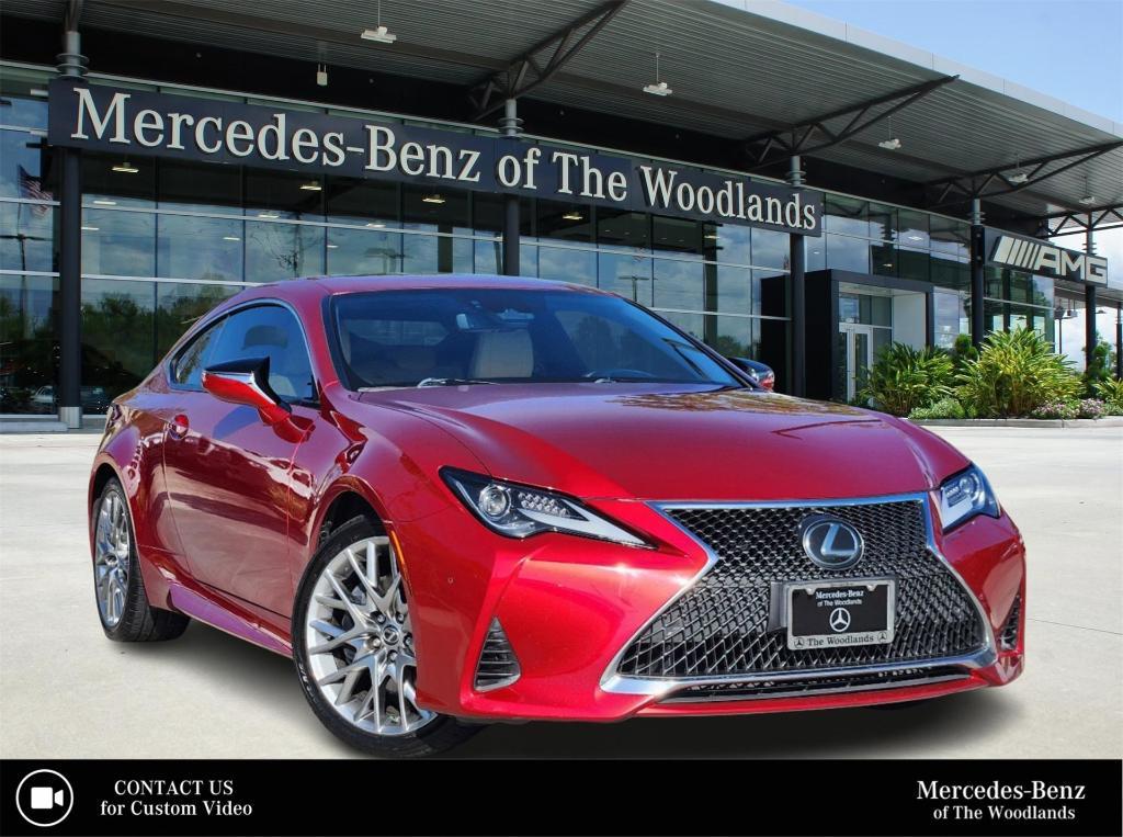 used 2019 Lexus RC 350 car, priced at $26,998