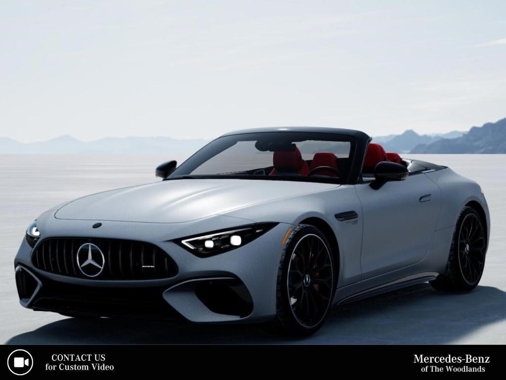 new 2025 Mercedes-Benz AMG SL 55 car, priced at $158,085