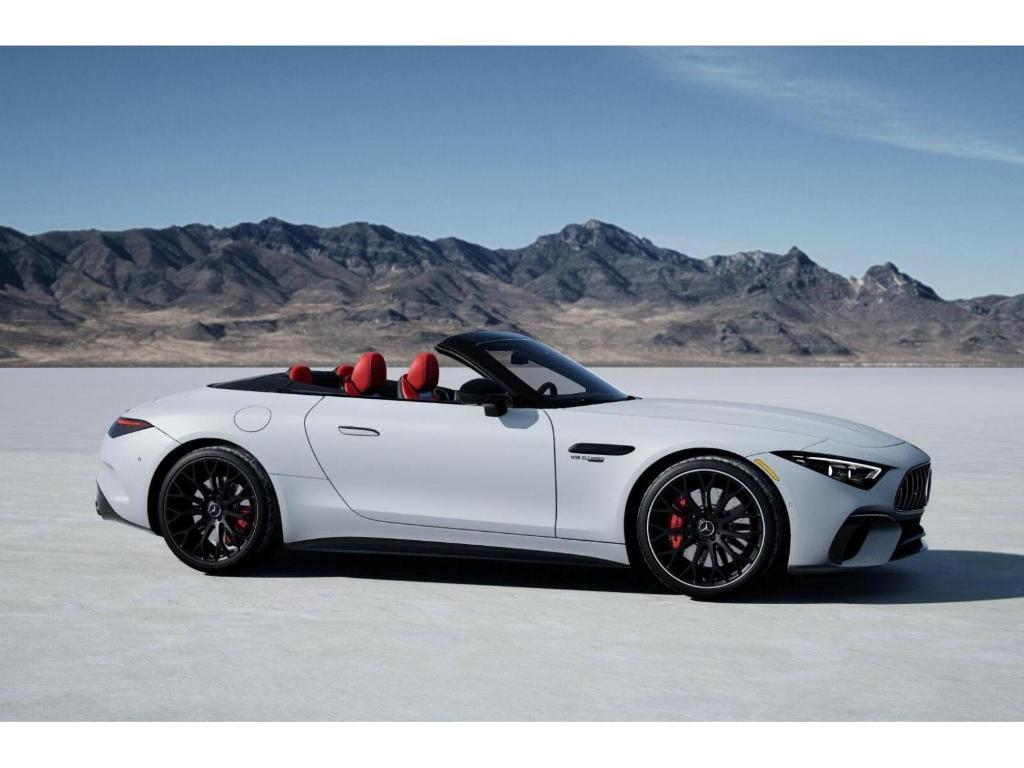 new 2025 Mercedes-Benz AMG SL 55 car, priced at $158,085