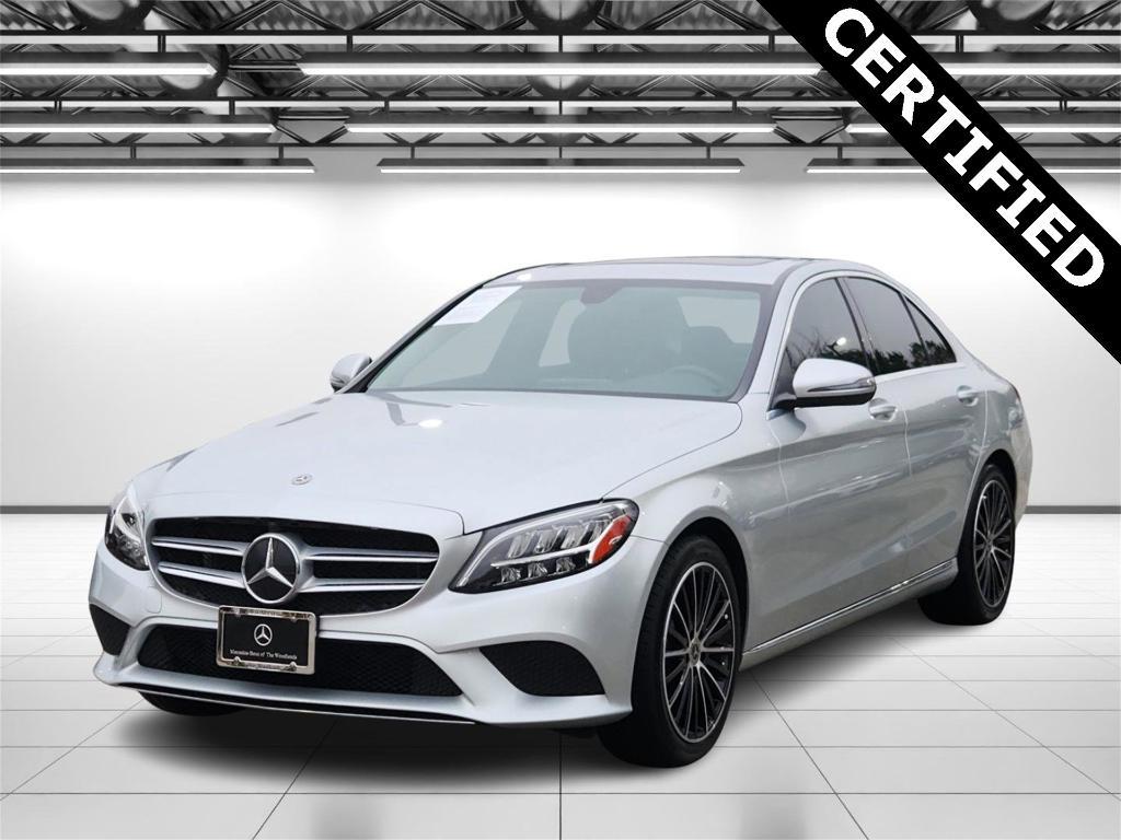 used 2021 Mercedes-Benz C-Class car, priced at $28,998