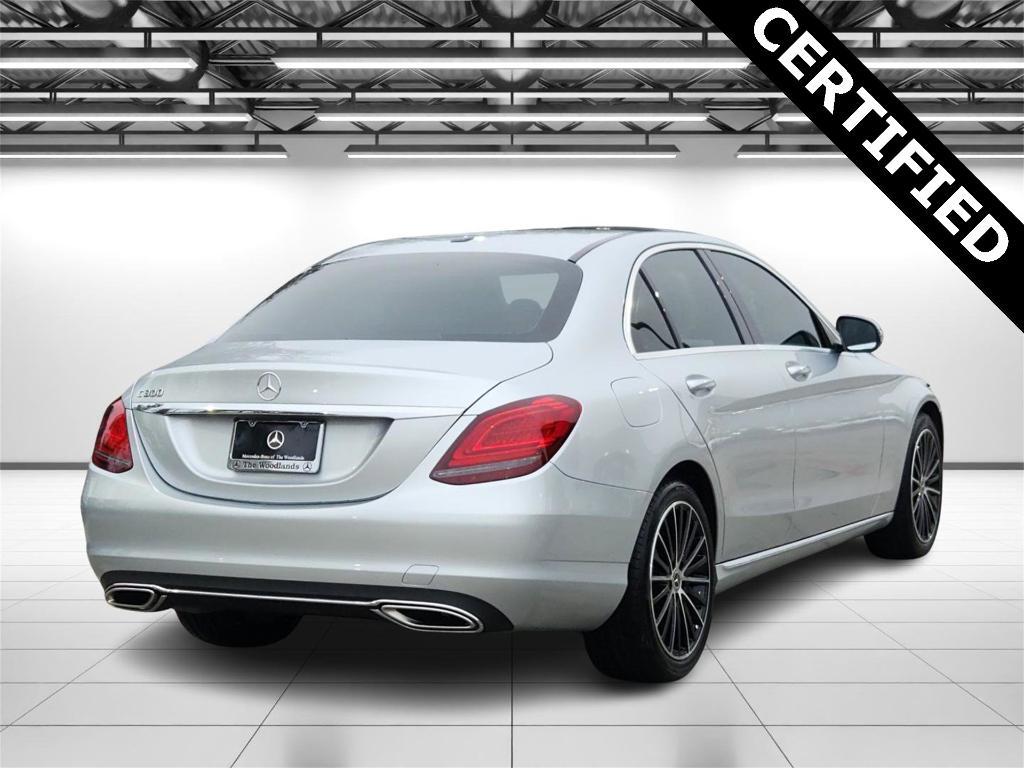 used 2021 Mercedes-Benz C-Class car, priced at $28,998