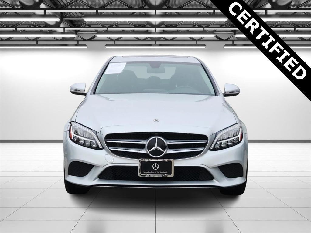 used 2021 Mercedes-Benz C-Class car, priced at $28,998