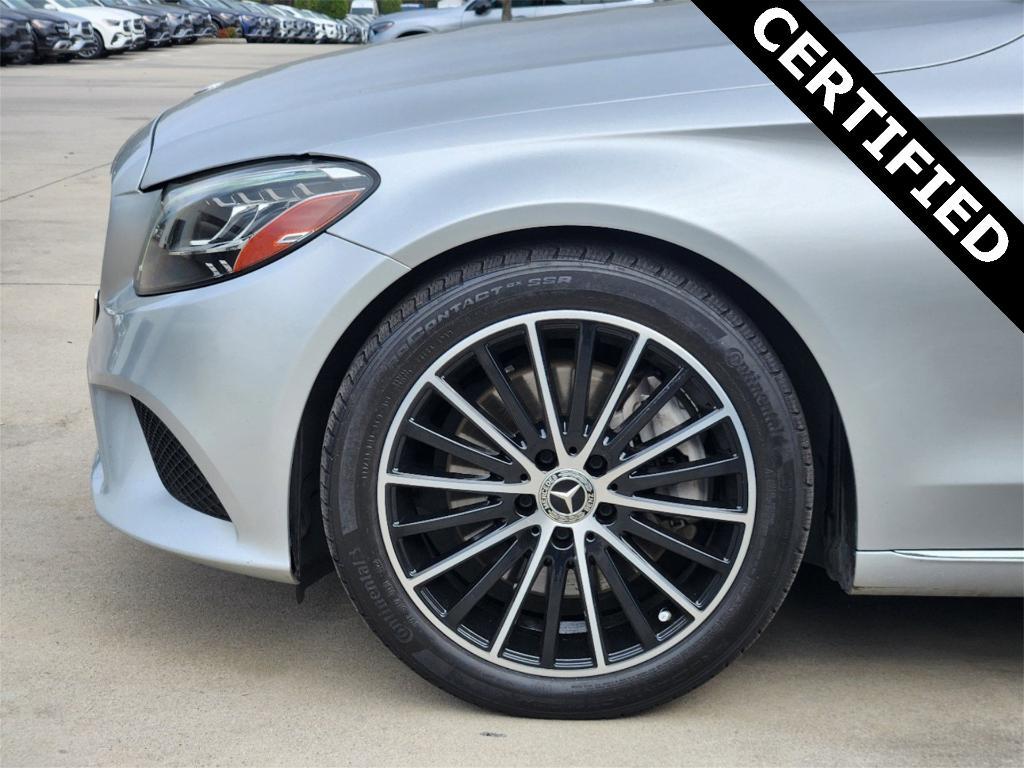 used 2021 Mercedes-Benz C-Class car, priced at $23,998