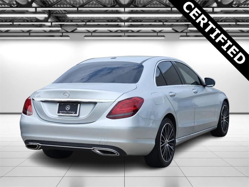 used 2021 Mercedes-Benz C-Class car, priced at $23,998