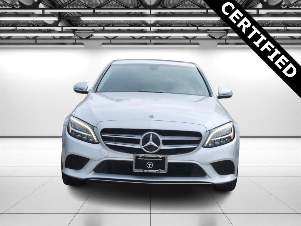 used 2021 Mercedes-Benz C-Class car, priced at $23,998