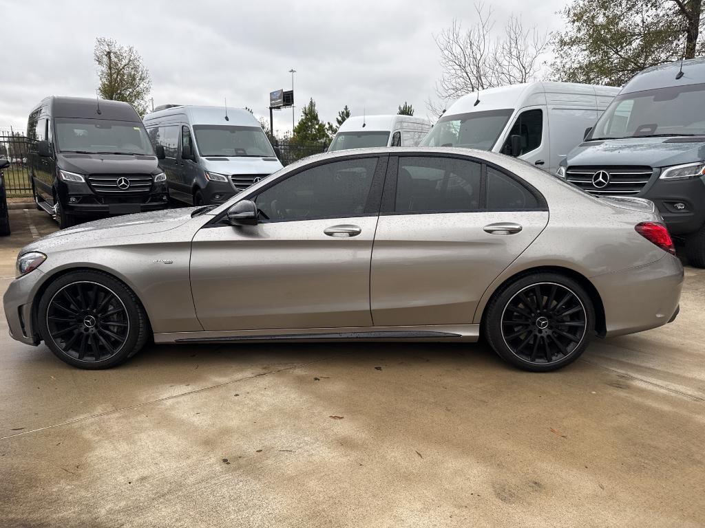 used 2020 Mercedes-Benz AMG C 43 car, priced at $31,998