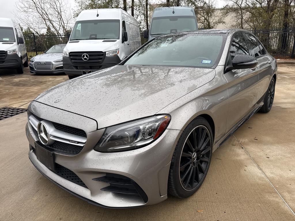 used 2020 Mercedes-Benz AMG C 43 car, priced at $31,998