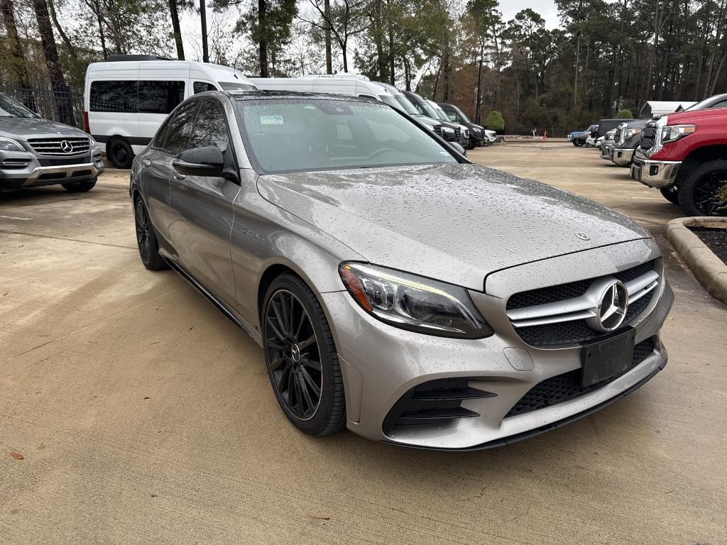 used 2020 Mercedes-Benz AMG C 43 car, priced at $31,998