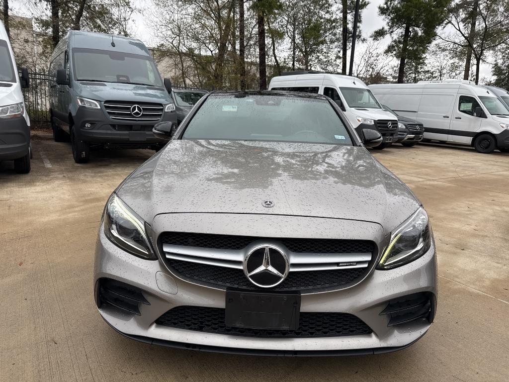 used 2020 Mercedes-Benz AMG C 43 car, priced at $31,998