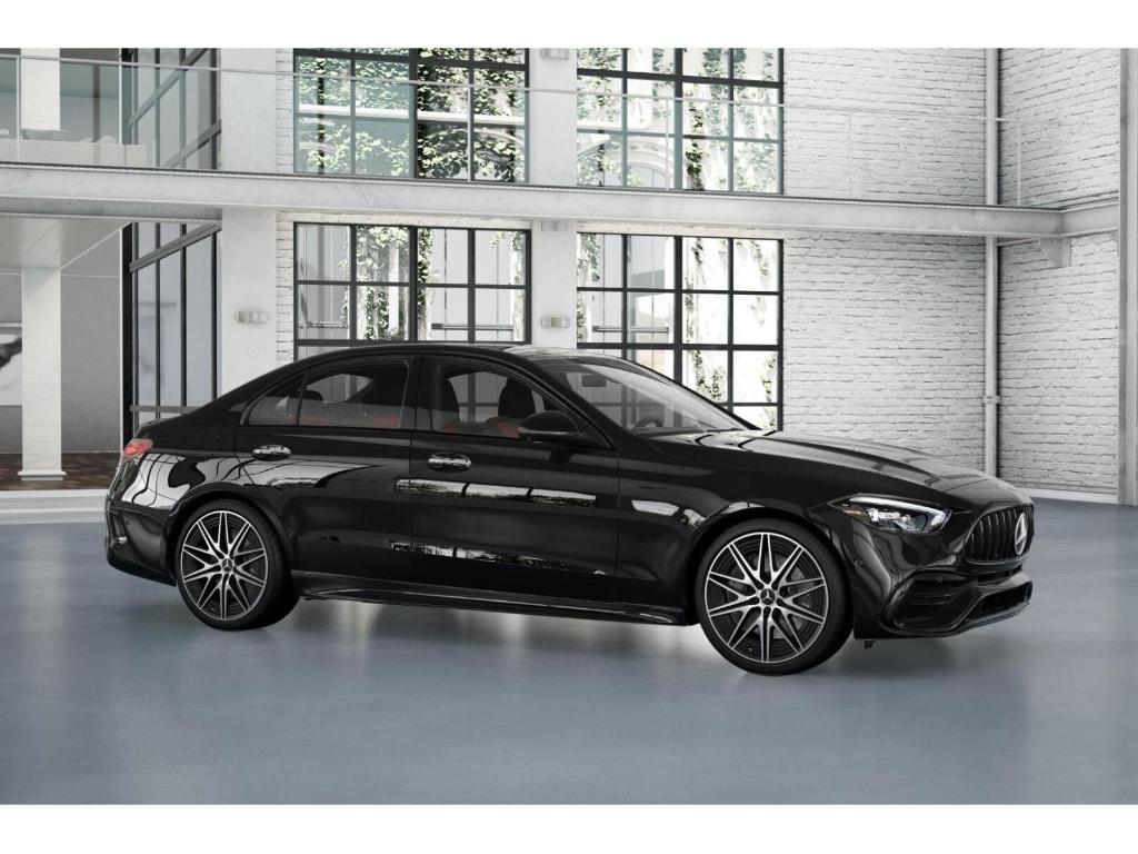 new 2025 Mercedes-Benz AMG C 43 car, priced at $70,380