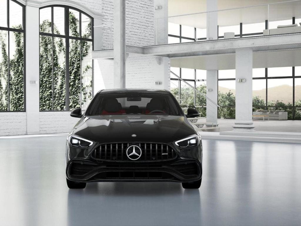 new 2025 Mercedes-Benz AMG C 43 car, priced at $70,380