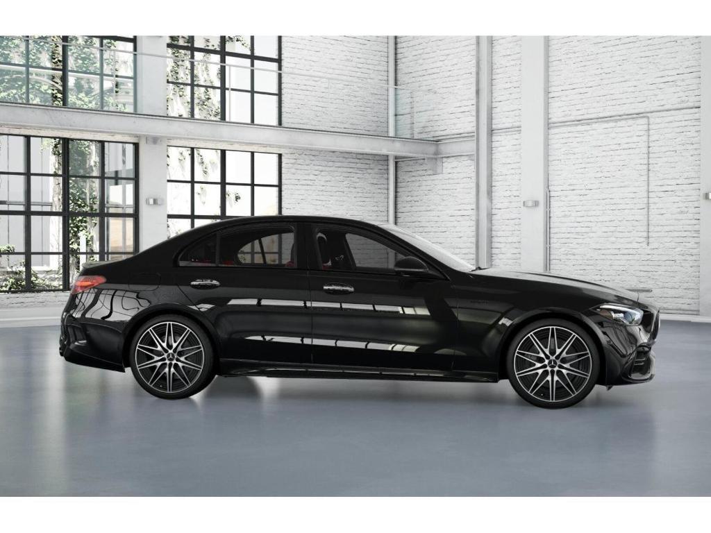 new 2025 Mercedes-Benz AMG C 43 car, priced at $70,380