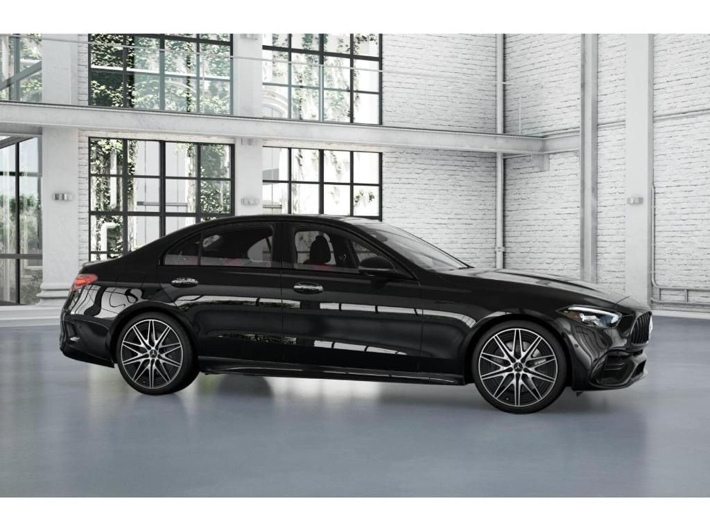 new 2025 Mercedes-Benz AMG C 43 car, priced at $70,380