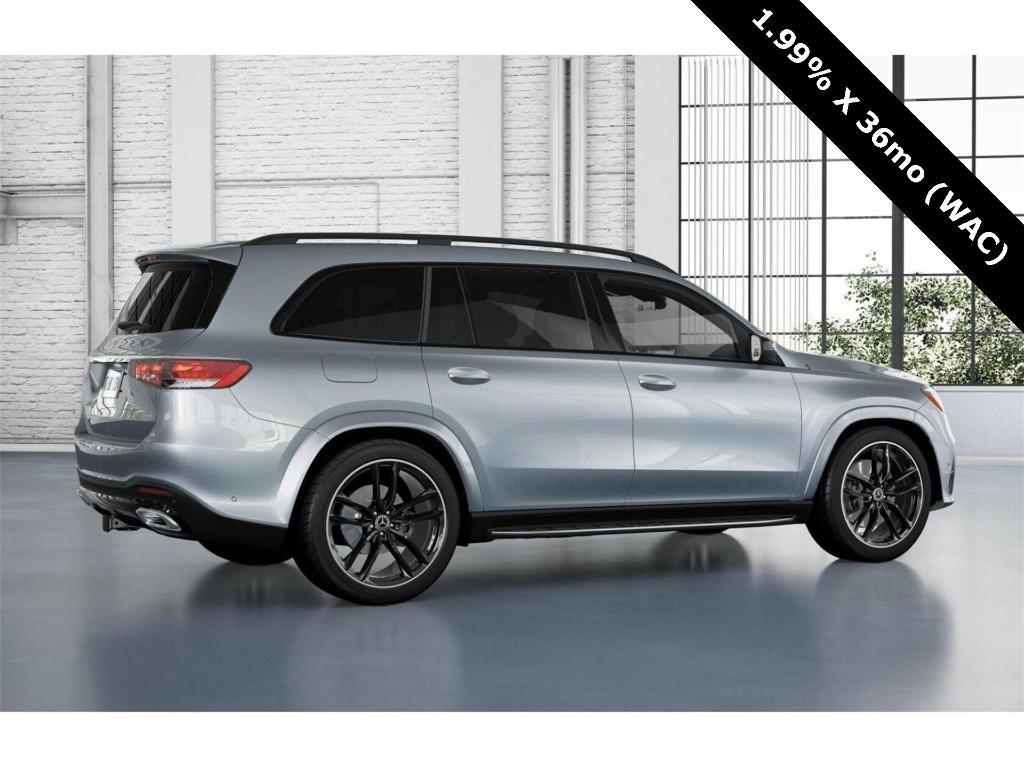 new 2025 Mercedes-Benz GLS 580 car, priced at $124,800
