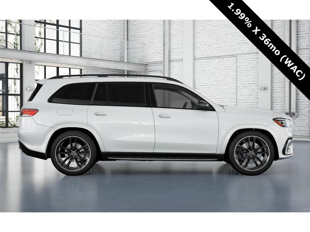 new 2025 Mercedes-Benz GLS 580 car, priced at $124,580