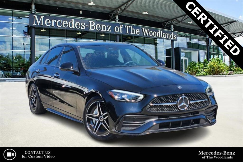 used 2024 Mercedes-Benz C-Class car, priced at $46,998