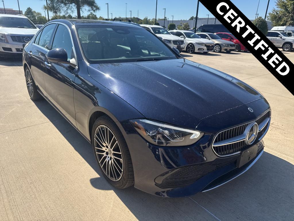 used 2022 Mercedes-Benz C-Class car, priced at $34,498