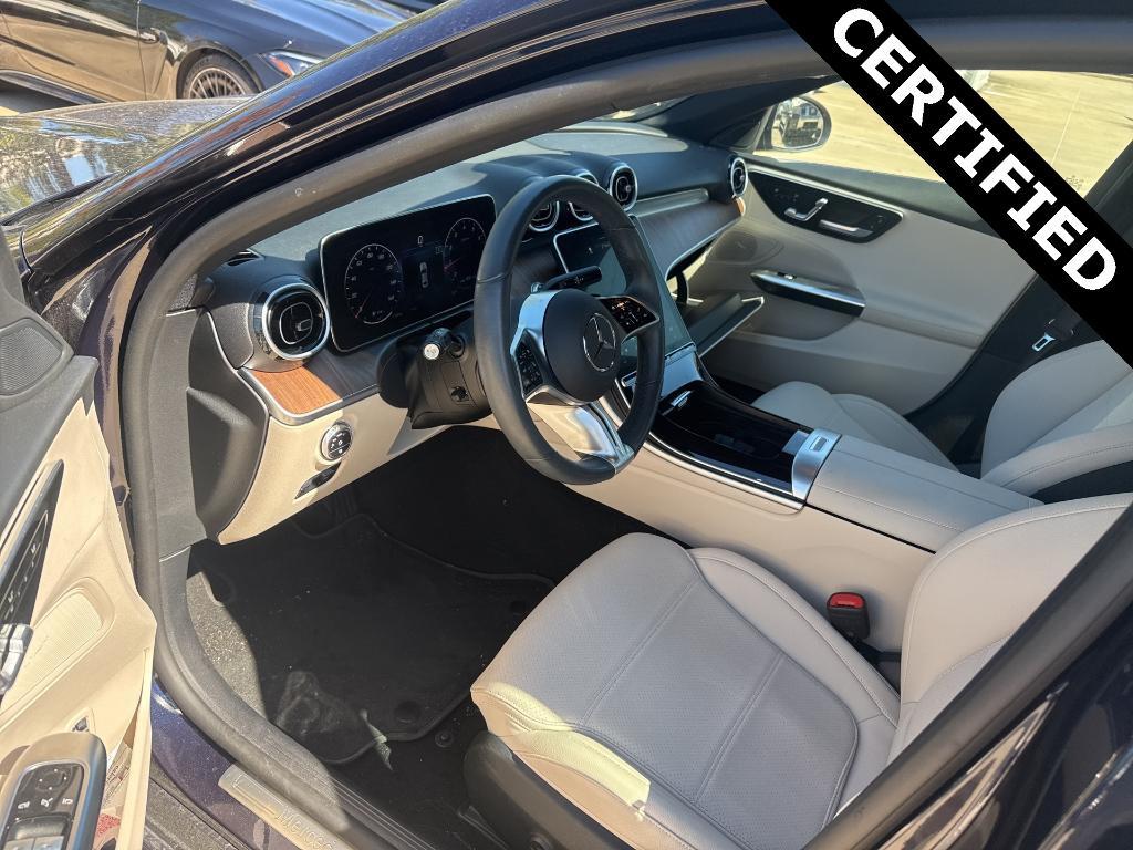 used 2022 Mercedes-Benz C-Class car, priced at $34,498