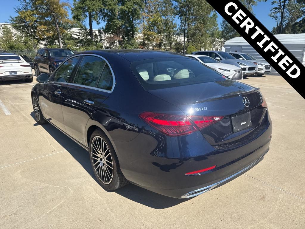 used 2022 Mercedes-Benz C-Class car, priced at $34,498