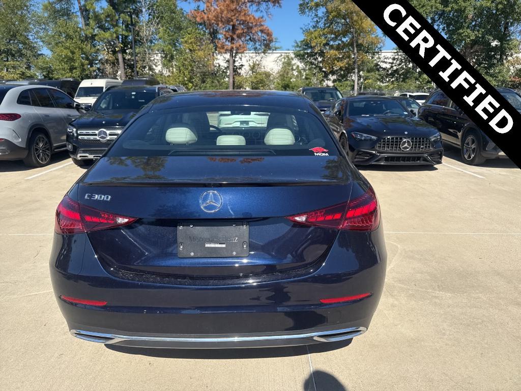 used 2022 Mercedes-Benz C-Class car, priced at $34,498