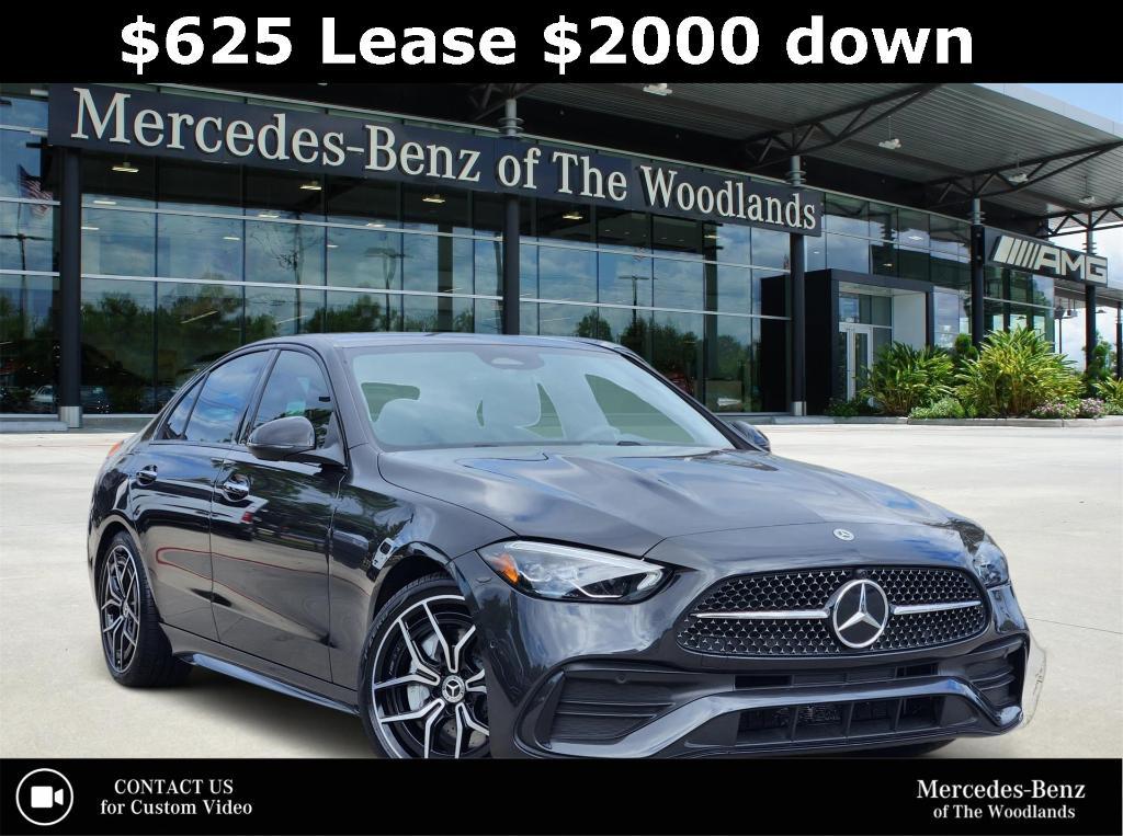 used 2025 Mercedes-Benz C-Class car, priced at $45,998