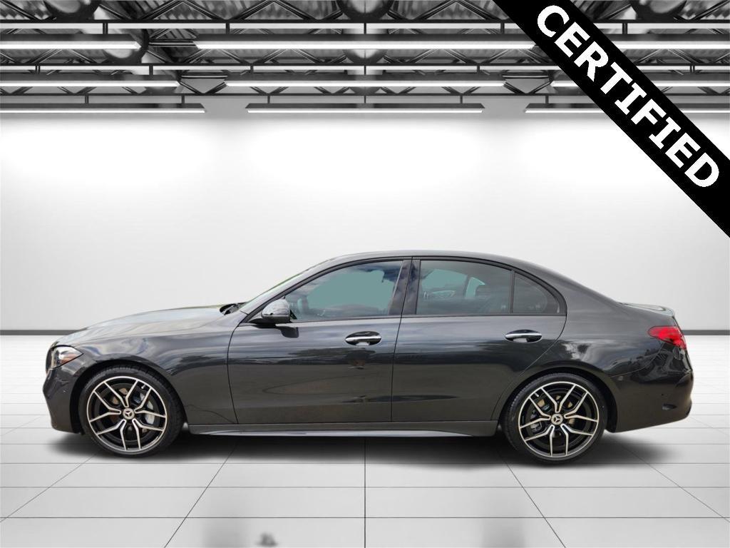 used 2025 Mercedes-Benz C-Class car, priced at $45,998