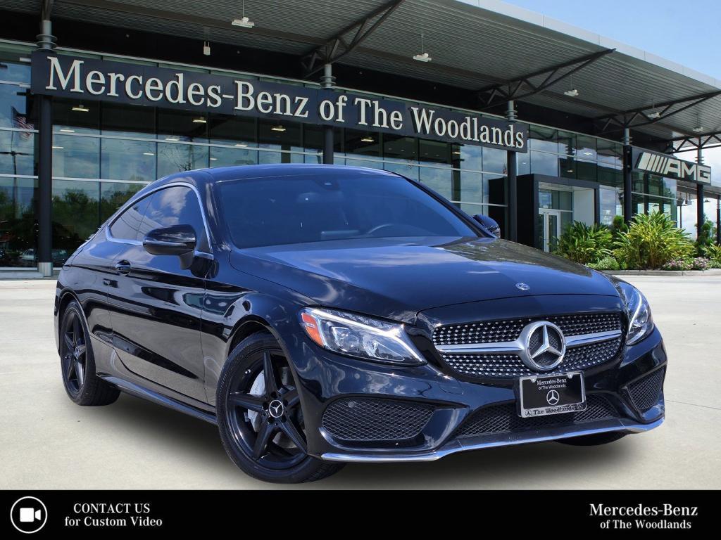 used 2018 Mercedes-Benz C-Class car, priced at $21,998