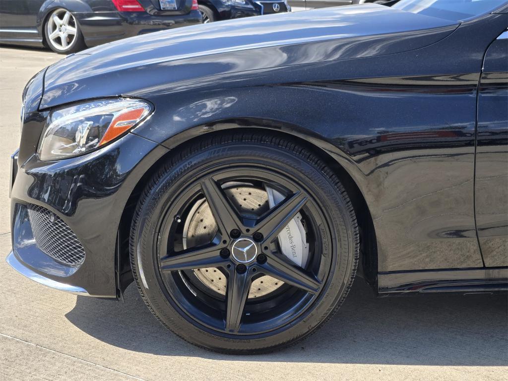 used 2018 Mercedes-Benz C-Class car, priced at $21,998
