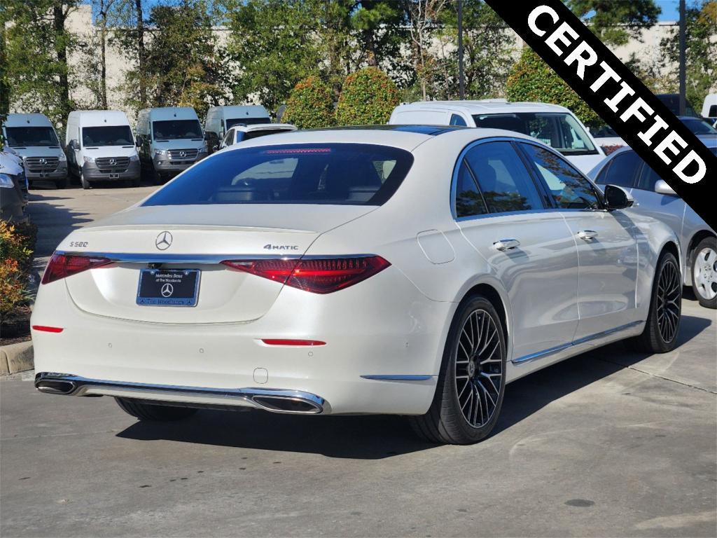 used 2021 Mercedes-Benz S-Class car, priced at $69,998