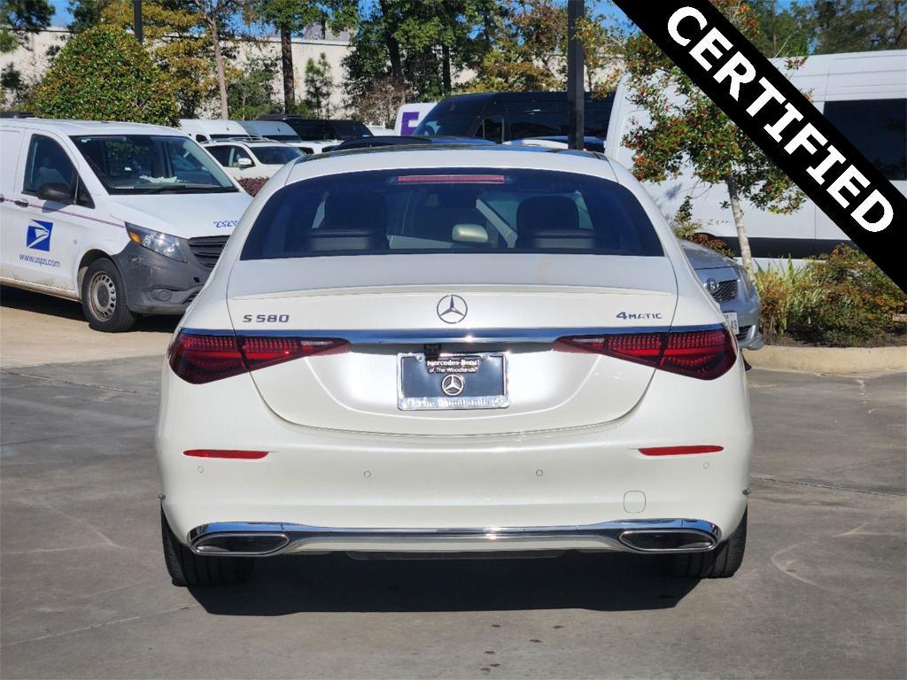 used 2021 Mercedes-Benz S-Class car, priced at $69,998