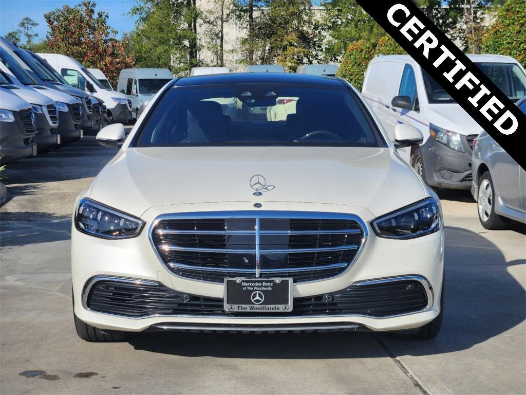 used 2021 Mercedes-Benz S-Class car, priced at $69,998