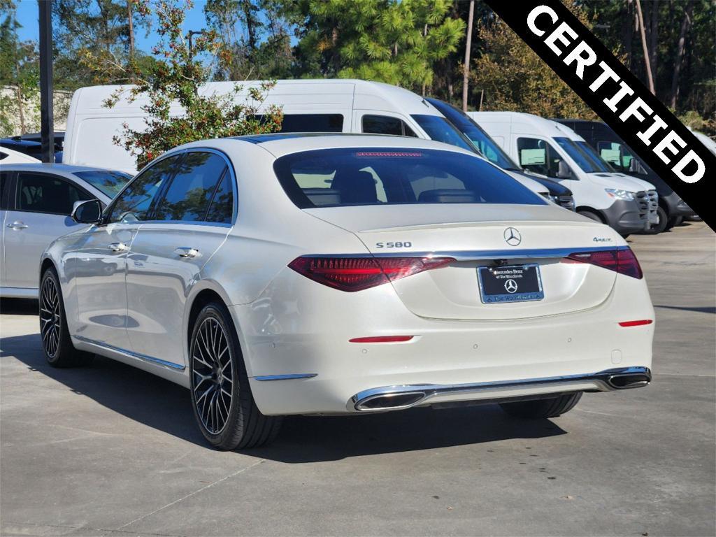 used 2021 Mercedes-Benz S-Class car, priced at $69,998