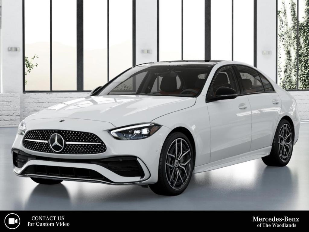 new 2025 Mercedes-Benz C-Class car, priced at $55,245
