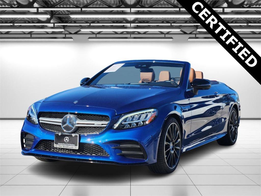 used 2023 Mercedes-Benz AMG C 43 car, priced at $61,498