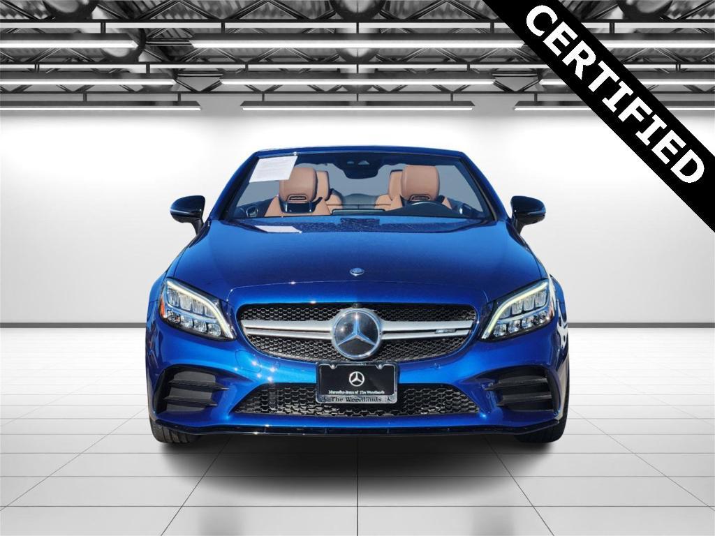 used 2023 Mercedes-Benz AMG C 43 car, priced at $61,498