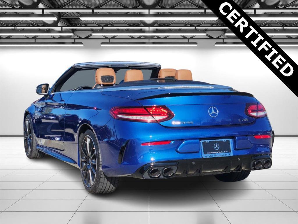 used 2023 Mercedes-Benz AMG C 43 car, priced at $61,498