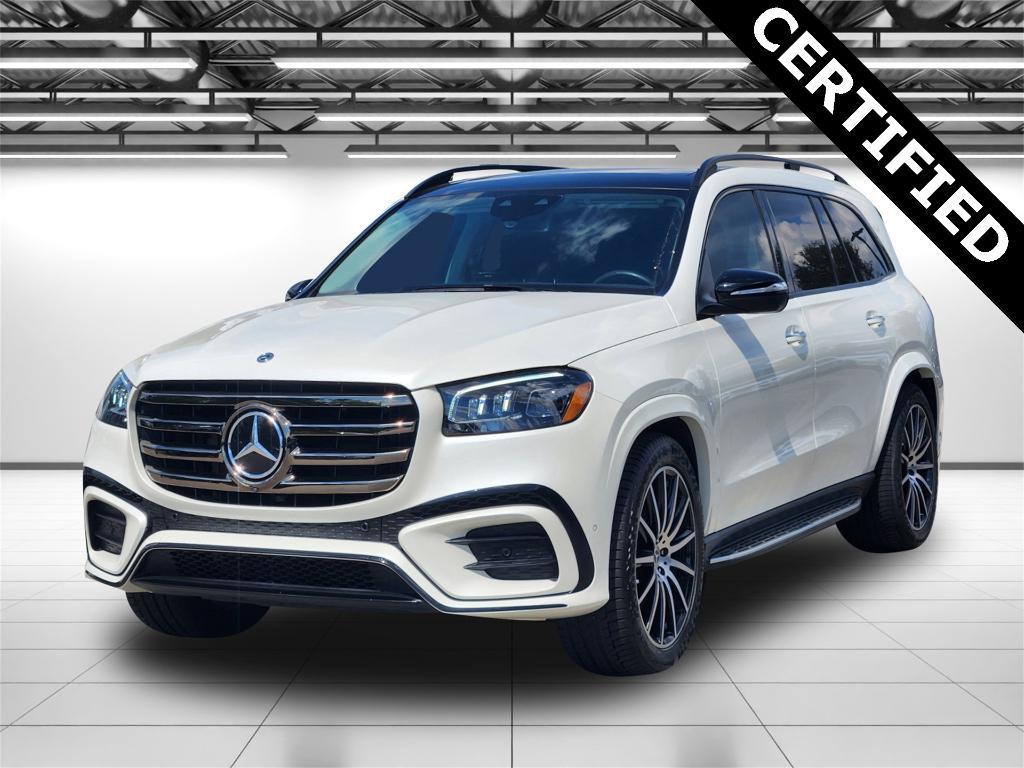 used 2024 Mercedes-Benz GLS 580 car, priced at $77,498